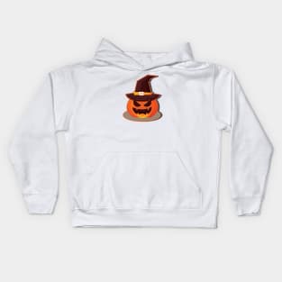 Halloween pumpkins Kids Hoodie